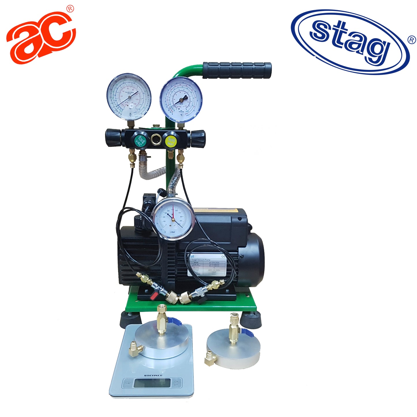 Vacuum and Charging Station with 5-Way Analyzer