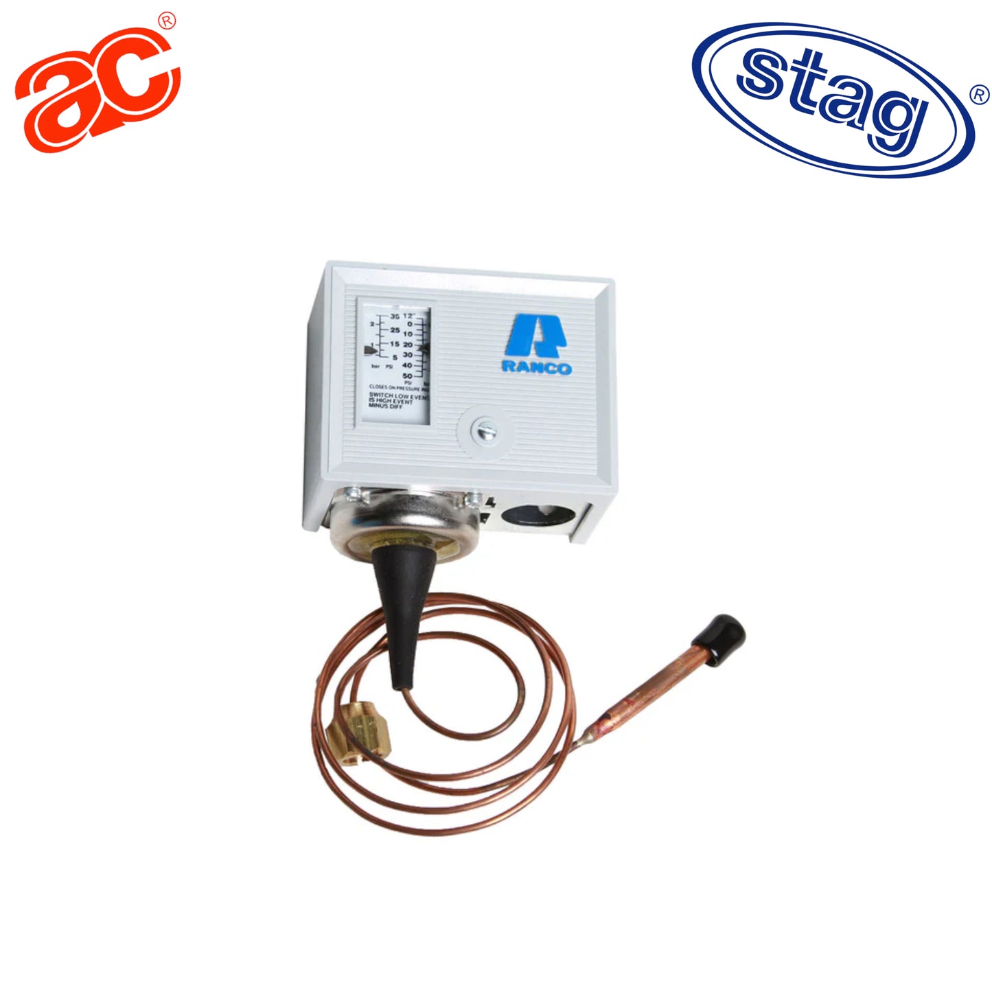 🔥 OUTLET - Presostato RANCO 017H4705101 AP/BP Manual-Automático - ¡OFERTA ESPECIAL!