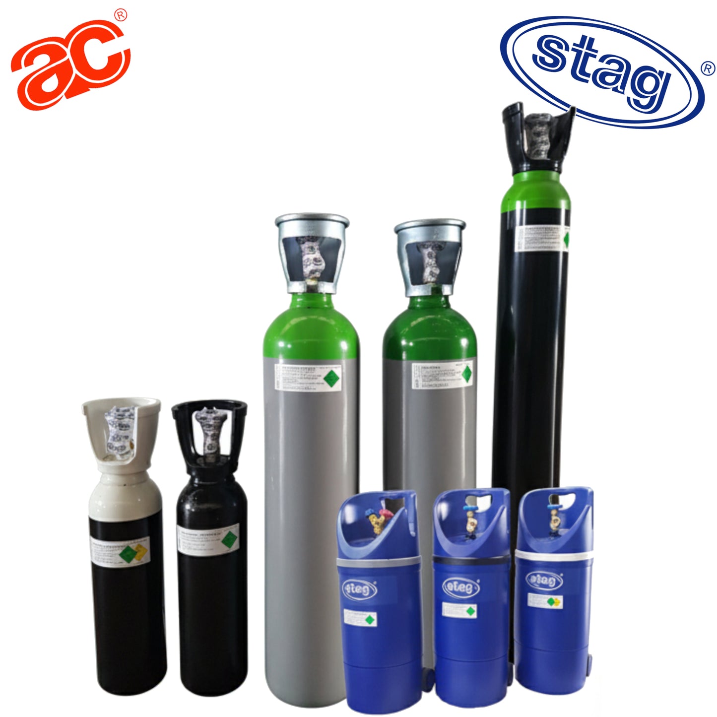 Gases Industriales - Oxígeno, Nitrógeno, Acetileno, Argón