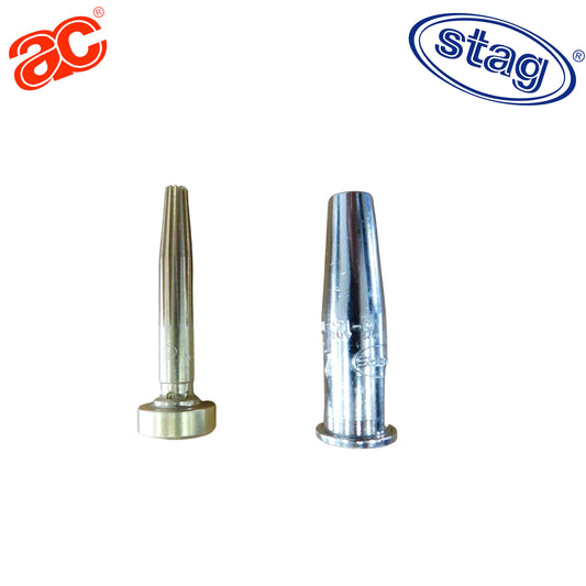 6290-2VVC Boquilla de corte con máquina de 75 a 125 mm de espesor para propano / butano
