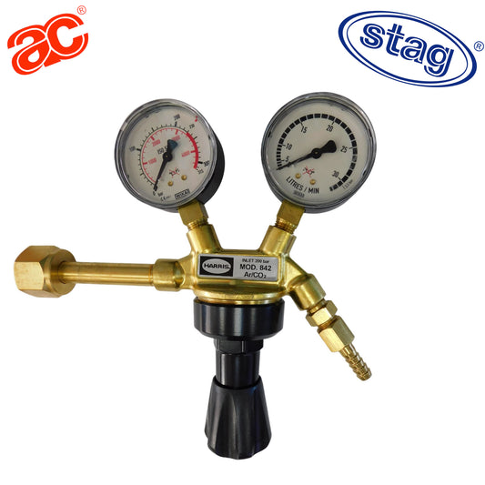 842-30-LARC Regulador de caudal con manómetro Harris