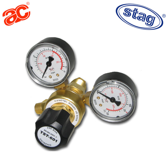 TST-601D-10-OX Regulador de Oxígeno con caudalímetro para equipos de soldadura