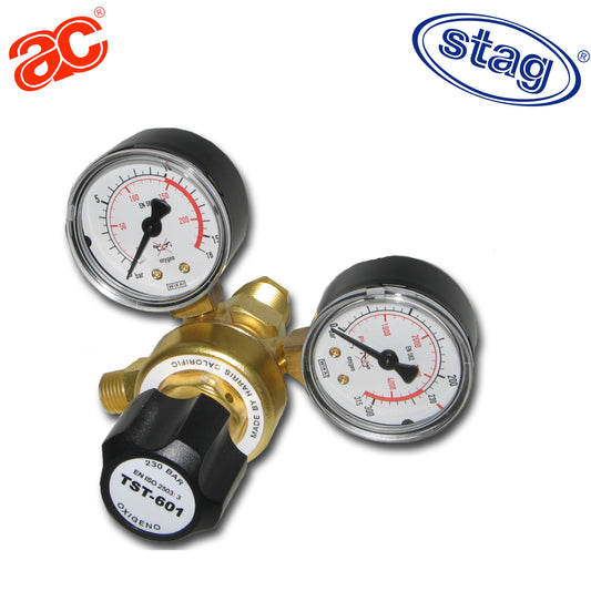 TST-601D-10-OX Regulador de Oxígeno con caudalímetro