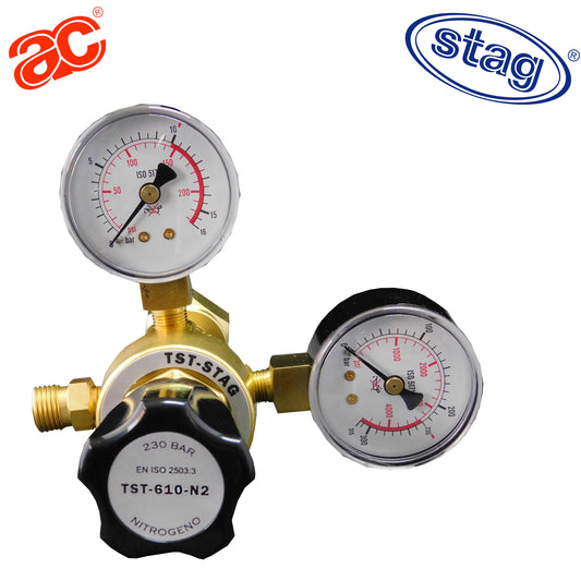 TST-610 Regulador de Nitrógeno, manorreductor con caudalímetro para soldadura