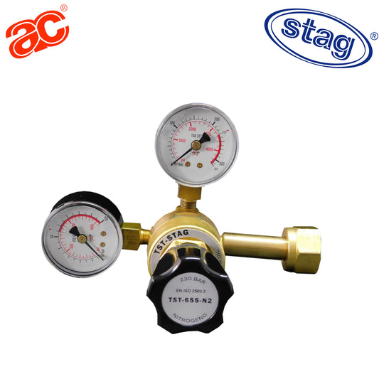 TST-655 Regulador de Nitrógeno, manorreductor con caudalímetro para soplado