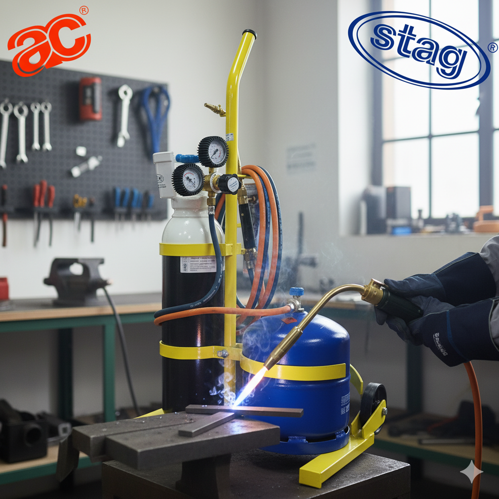 STS-FGR-750 Equipo portátil para soldadura autógena Oxígeno Butano