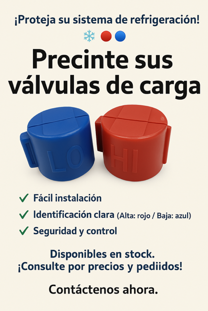 Precinto válvulas de carga Click-Lock Ref.20704