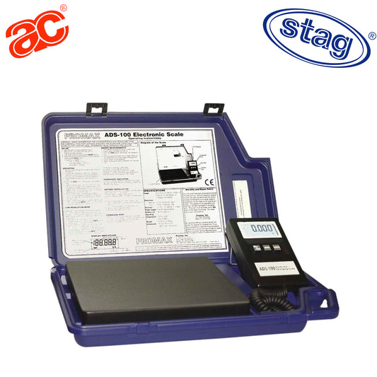 ADS-100 Balanza digital programable de carga vertical hasta 100 Kg