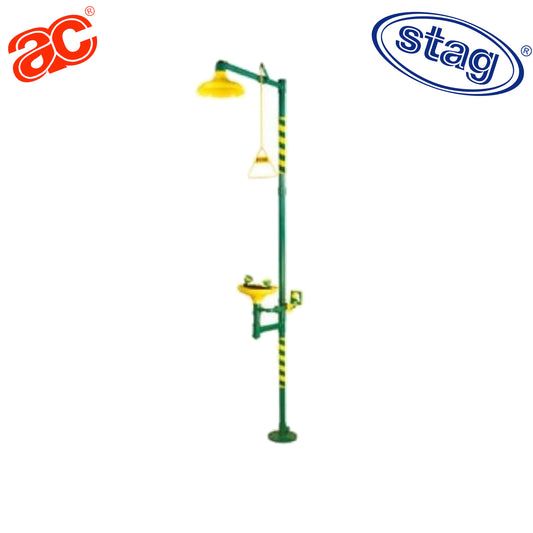 STAG-BASIC Ducha de emergencia con lavaojos