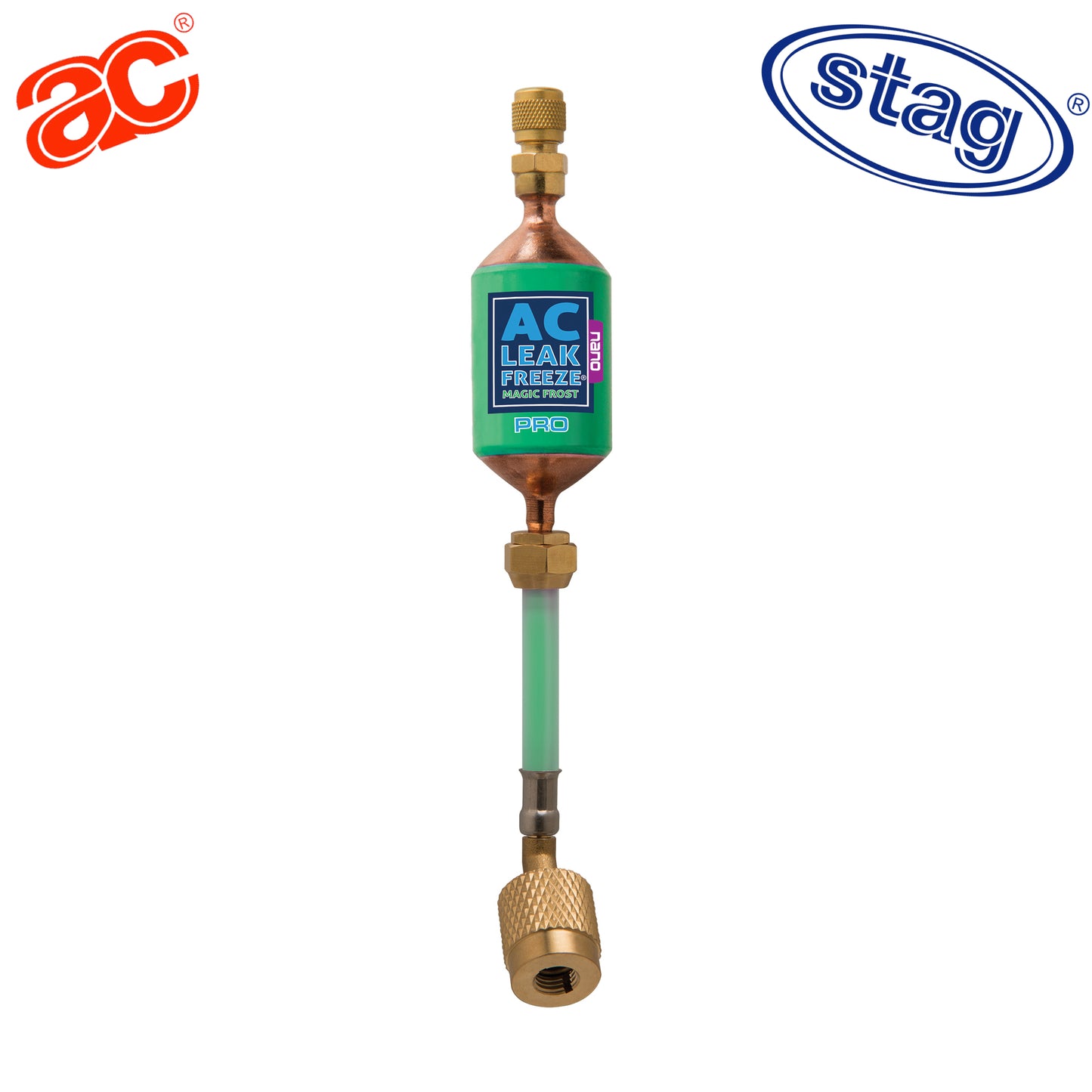 AC-LEAK-FREEZE-PRO Sellador de fugas de refrigerantes