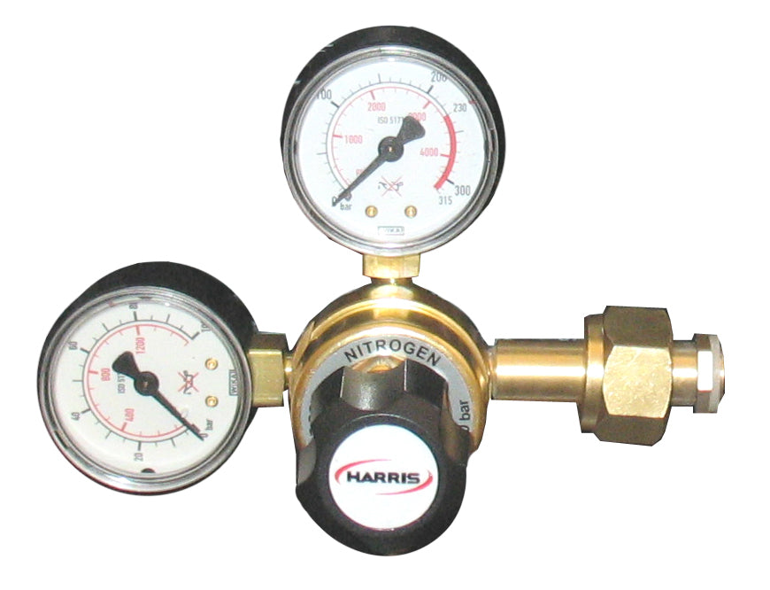 HARRIS-601-55-N2 Regulador de Nitrógeno de alta presión, manorreductor con caudalímetro para presurización