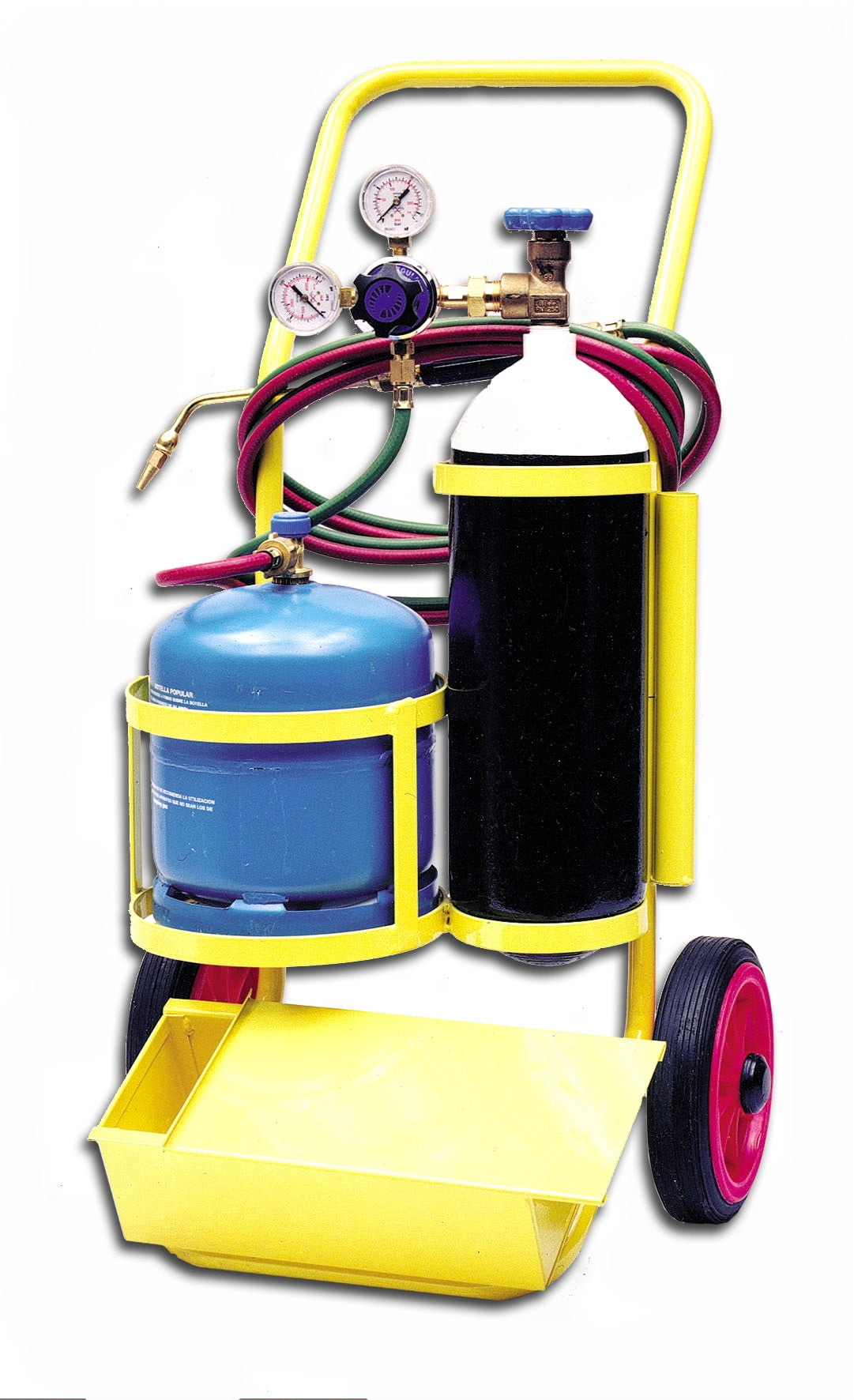 STS-FGR-750C Equipo portátil para soldadura autógena Oxígeno Butano con cajón para herramientas