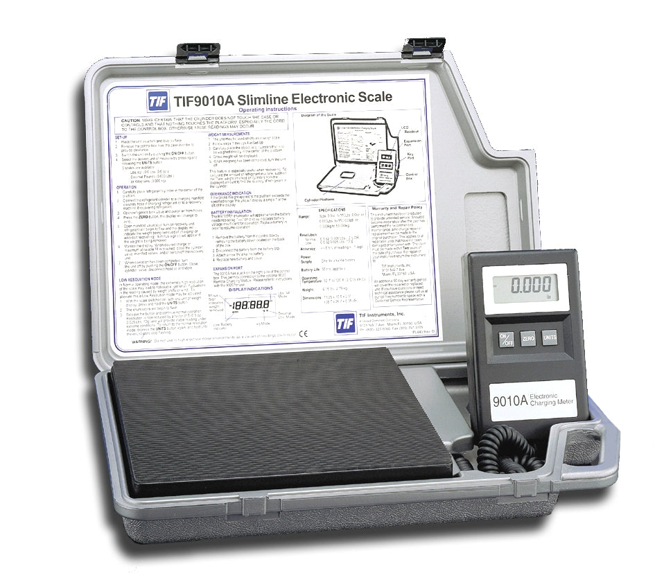 TIF-9010A-SLIMLINE Balanza digital programable de carga vertical hasta 50 Kg