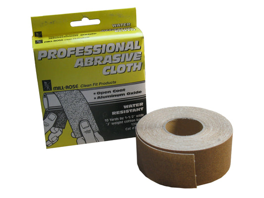 Cinta abrasiva para limpieza de tuberías.