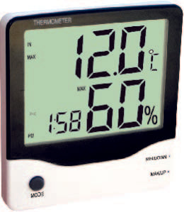 Termómetro exterior digital 30.1039. rango -20ºC +70ºC