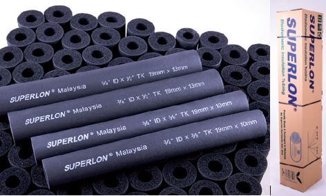 Aislamiento para refrigeración Superlon 6X6 mm (1/4”)